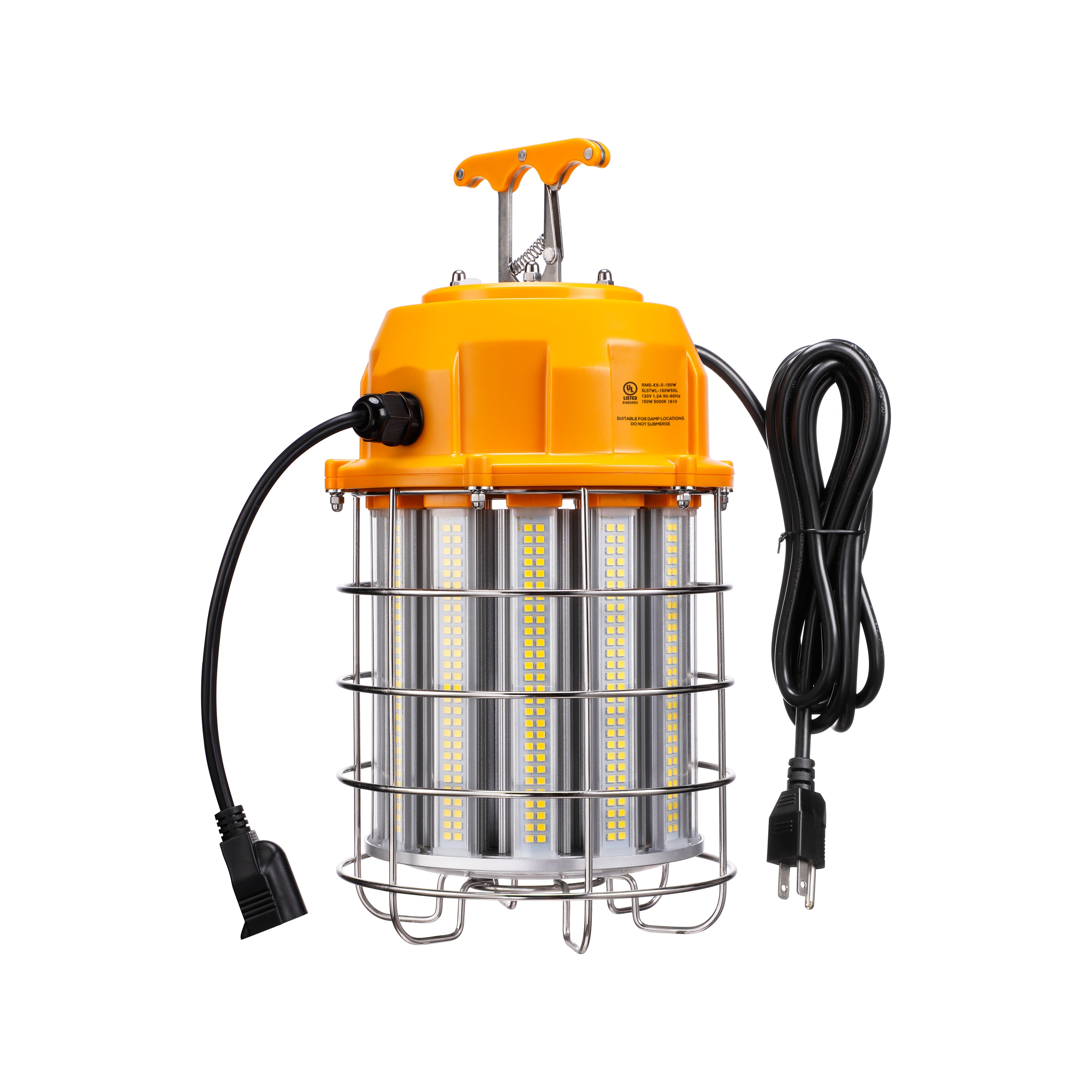 VoltTrek Plus 150W LED Temporary Work Light - Up to 277V - 19500 Lumens