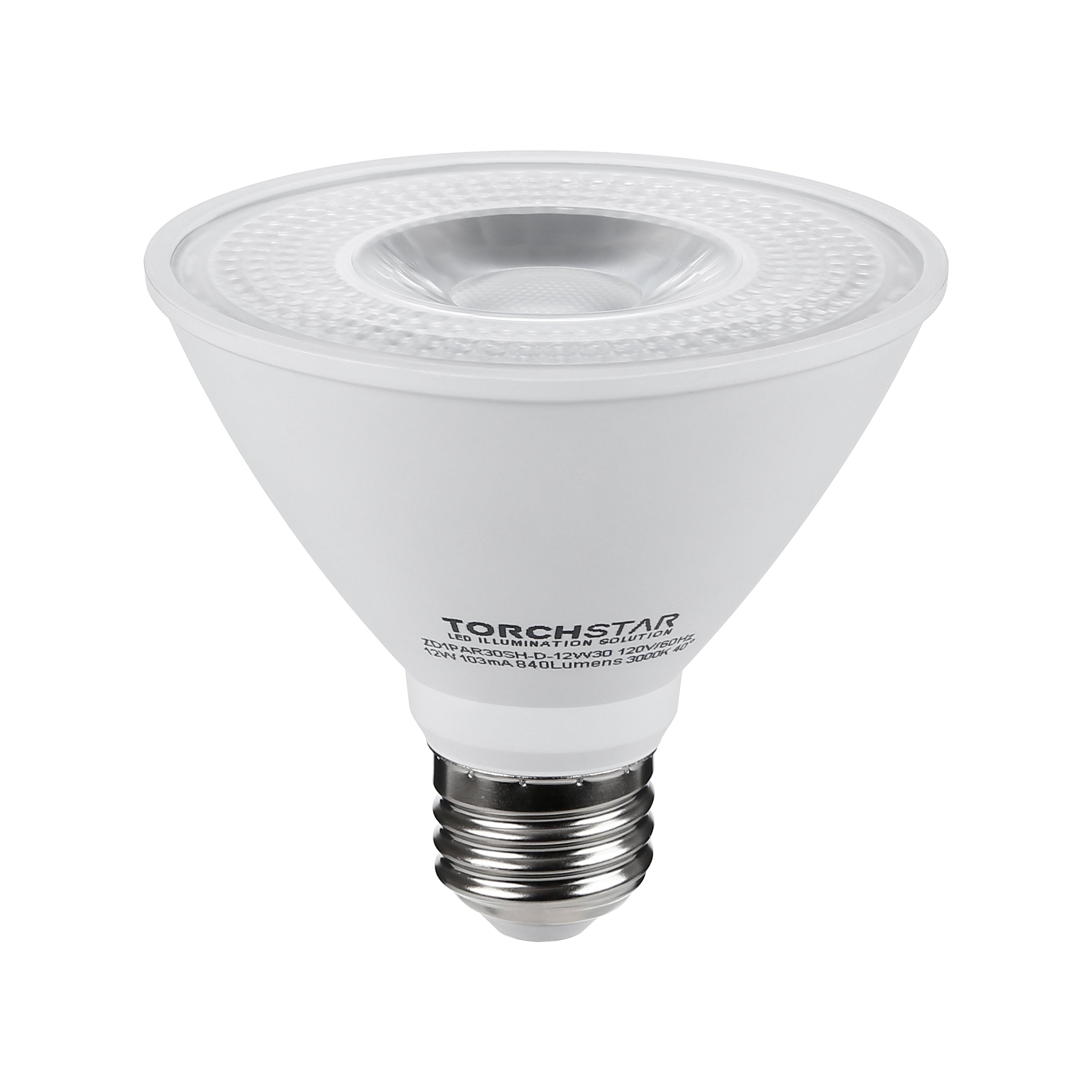 TORCHSTAR E-series 8W PAR30 LED Bulb - Short Neck - 3000K/5000K