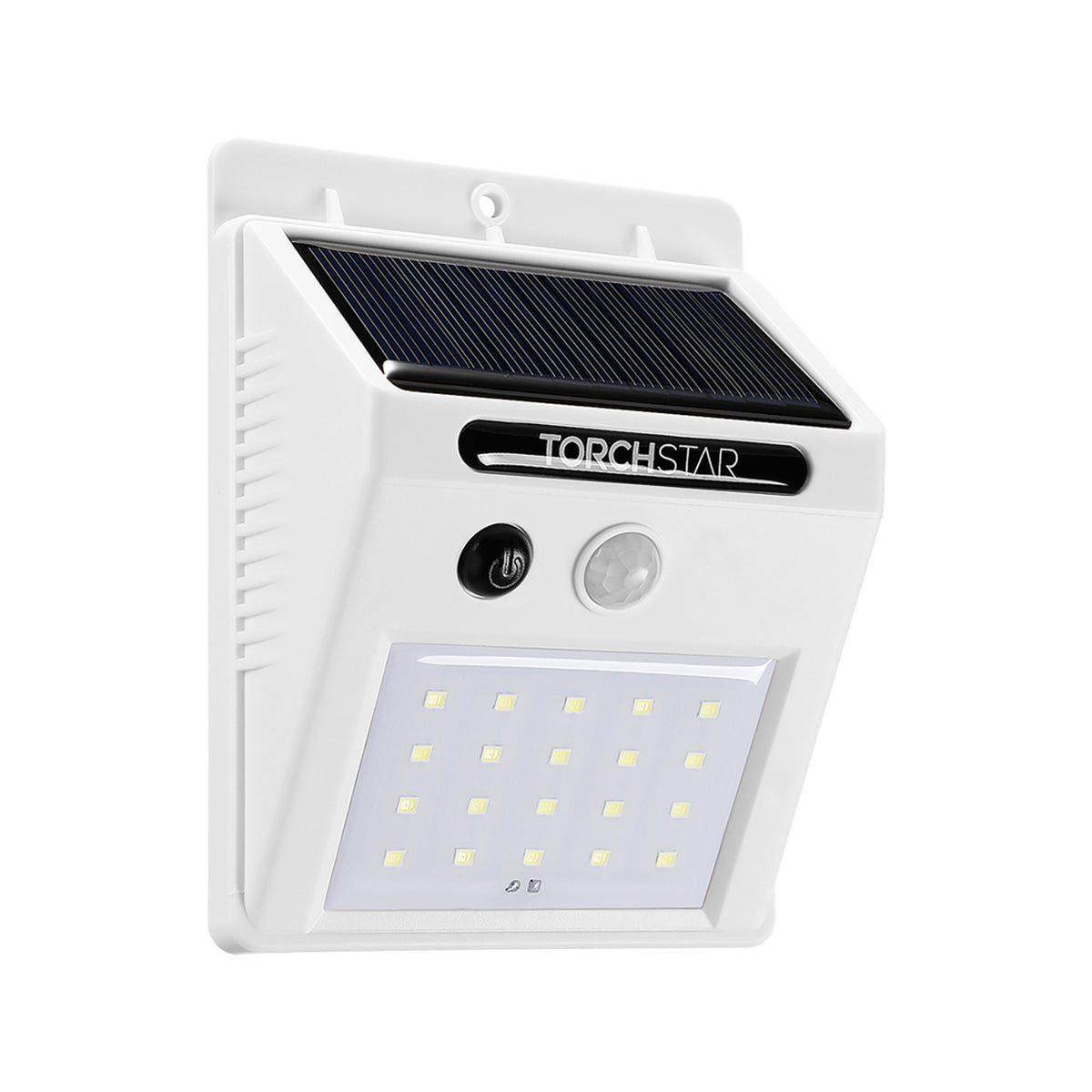 SunGuard Solar Powered Motion Sensor Wall Light - White - 6500K