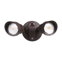 Watchman+ Dusk-to-Dawn 25W LED Security Lights - Brown - Adjustable CCT