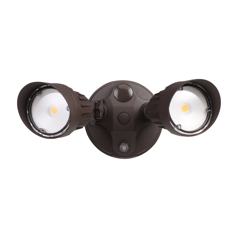 Watchman+ Dusk-to-Dawn 25W LED Security Lights - Brown  - Adjustable CCT