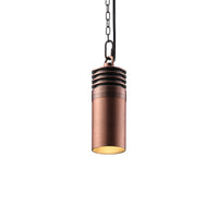 LeonLite® Cilindrico Outdoor Pendant & Patio Light - Red Bronze - 2700K