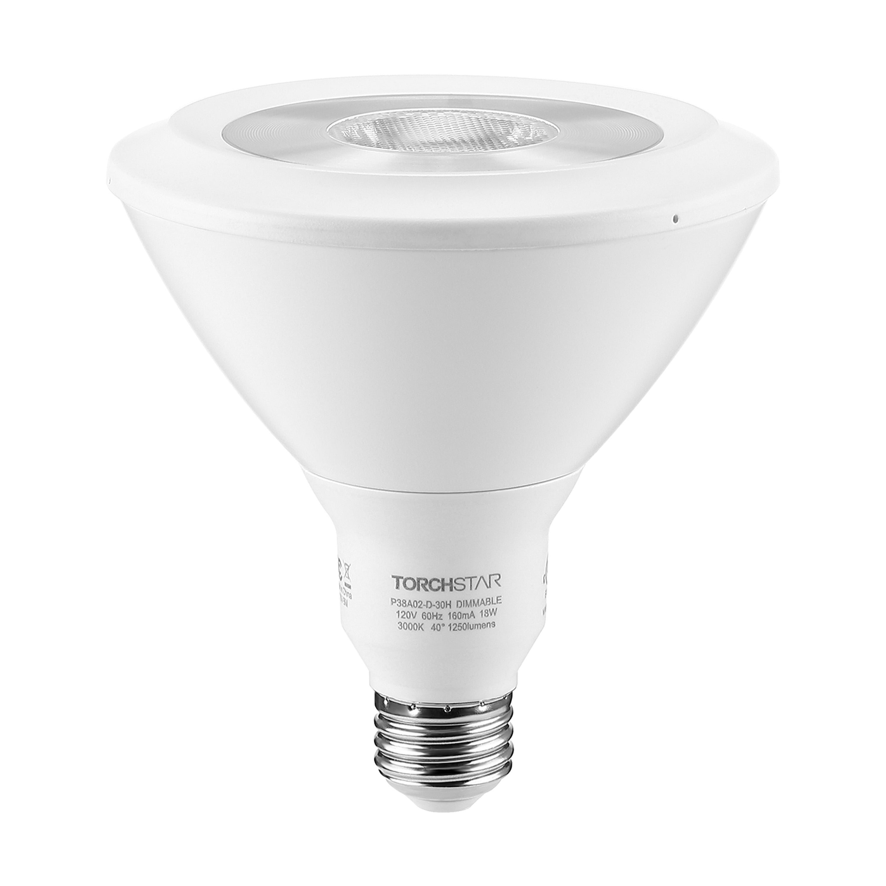 TORCHSTAR C-series 13W PAR38 LED Bulb - 3000K/4000K/5000K