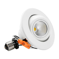 Sun&Star 4" Retrofit Gimbal Recessed Light - 10W - 2700K/5000K