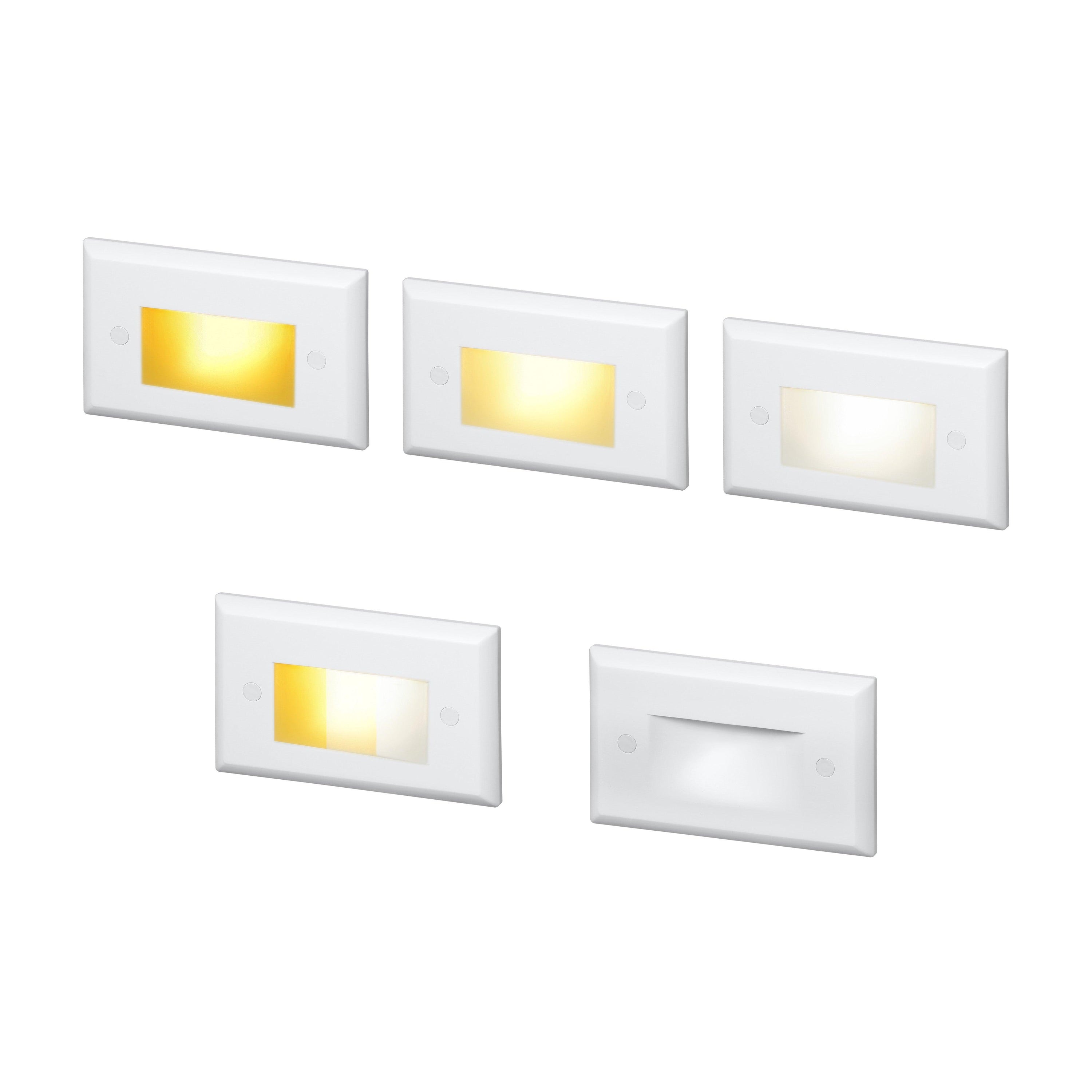LeonLite® ZincTech Commercial Parallel Gradience Step & Deck Light - White - Adjustable Color Temperature