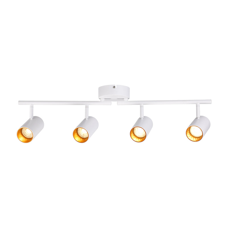 theBeam 4-Heads LED Ceiling Spot Lights - White - 3000K