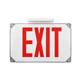 LitEgress Weatherproof Exit Sign - Red Letters