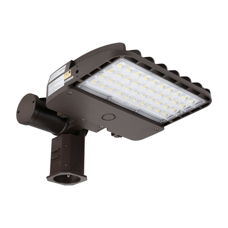 MasterBeam Pro Slipfitter Mount LED Shoebox Fixture - 150W with Photocell Included