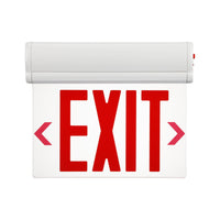 LitClear Indoor Exit Sign - Red Letters