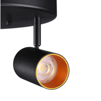 LeonLite LuminCore 3-Heads LED Ceiling Spot Lights - Black - Adjustable CCT