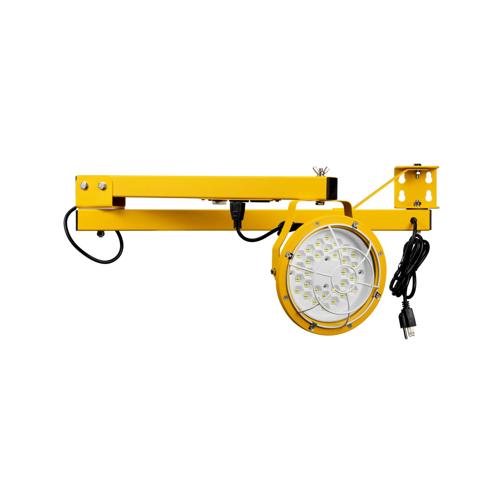 DockMate Swing Arm LED Dock Light - 4ft - 50W Task Light