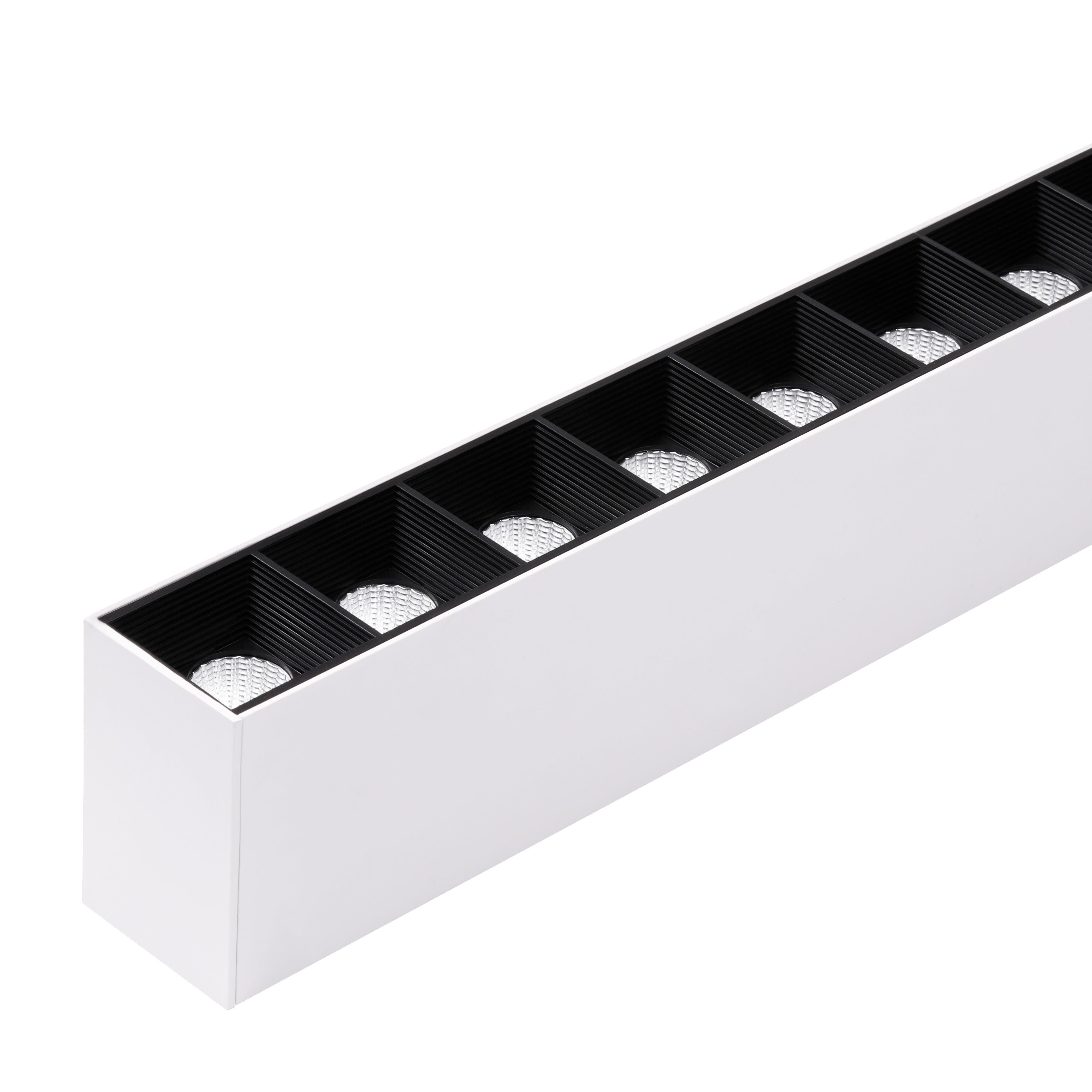 ElegaLux 4' LED Linear Light Fixtures - 40W White Linkable 0