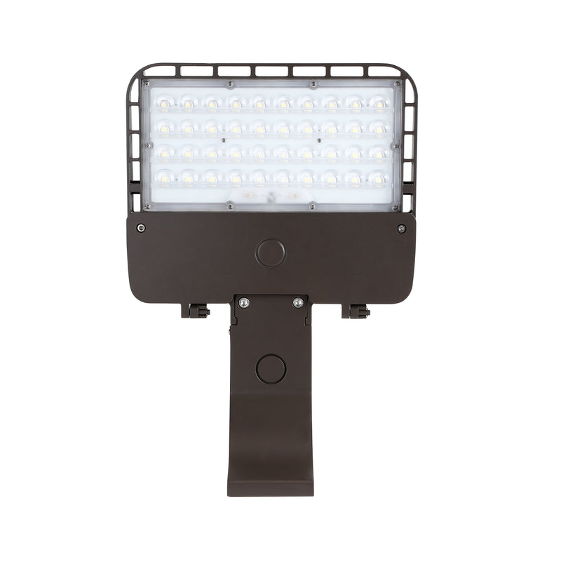 MasterBeam Pro Direct Mount LED Shoebox Fixture - 150W with Photocell Included