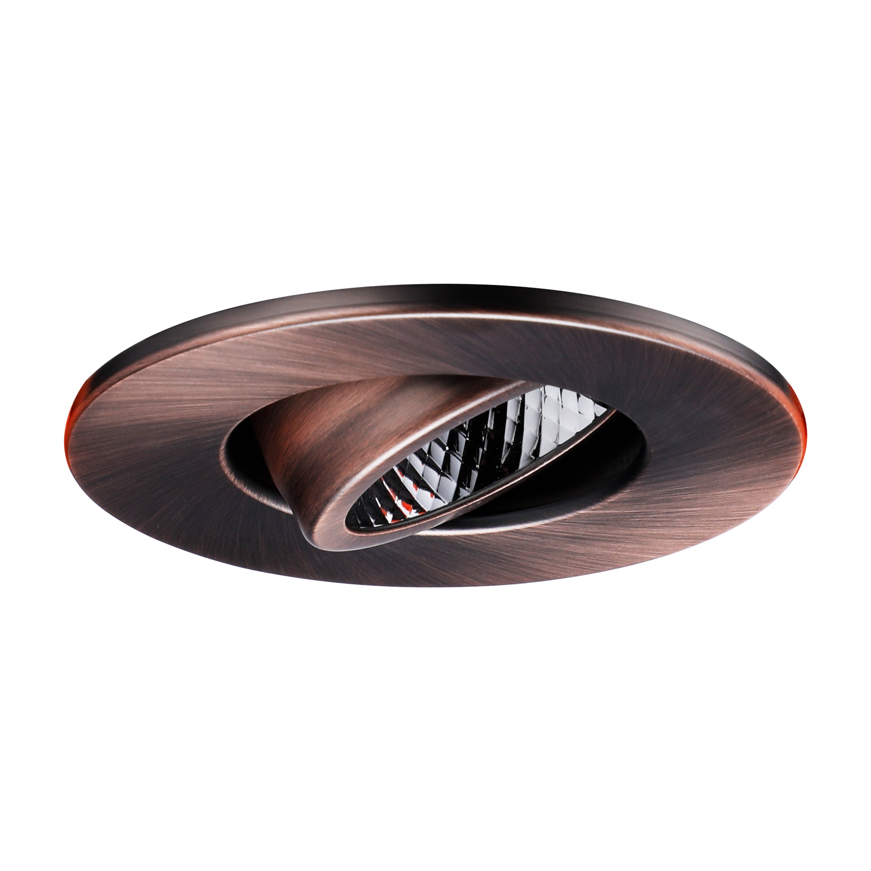 Circulex+ 3" Gimbal LED Recessed Light - Oil Rubbed Bronze - 7W - Adjustable CCT