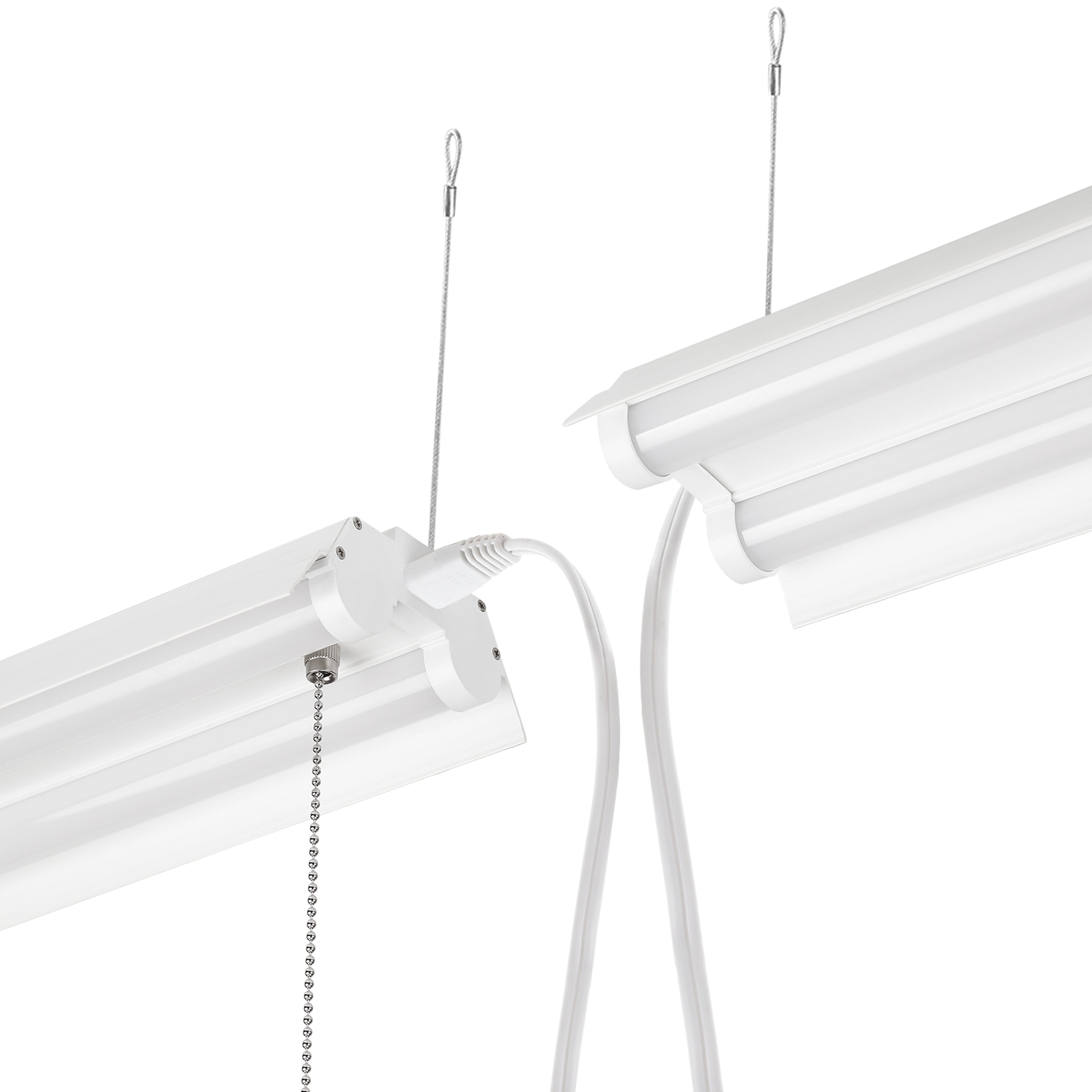 LinkRay 4' LED Utility Shop Light - Surface/Hanging with Pull Chain - 40W