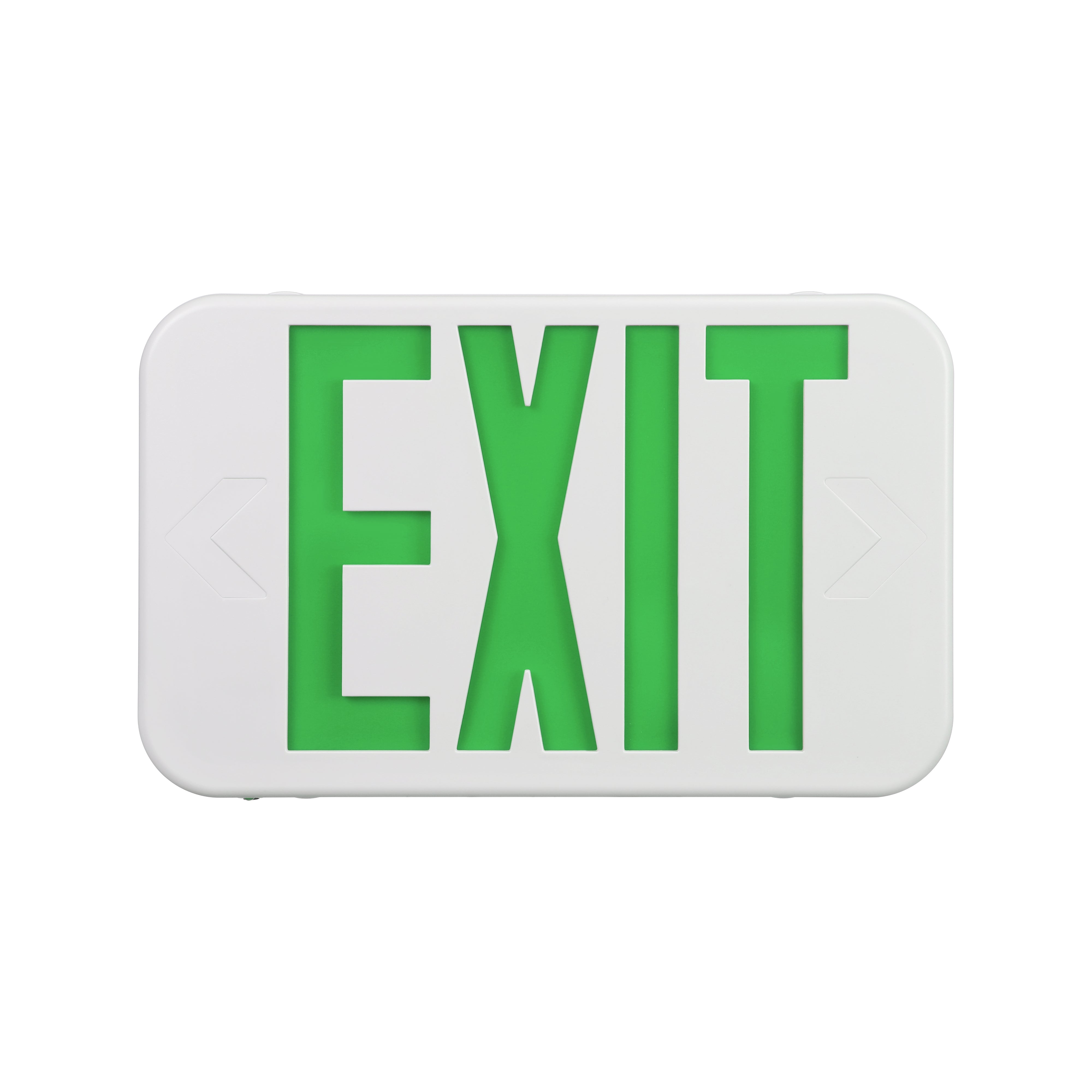 EXIT US看板　出口灯 LitSafe Indoor Exit Sign - Green Letters – Torchstar Lighting