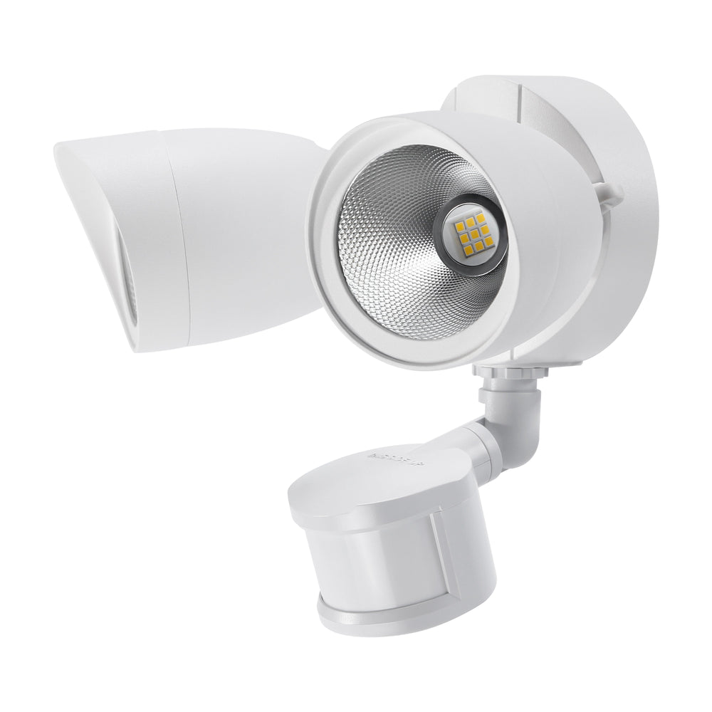 Watchman Premium Dual-Heads 20W LED Security Light - White - 3000K/5000K