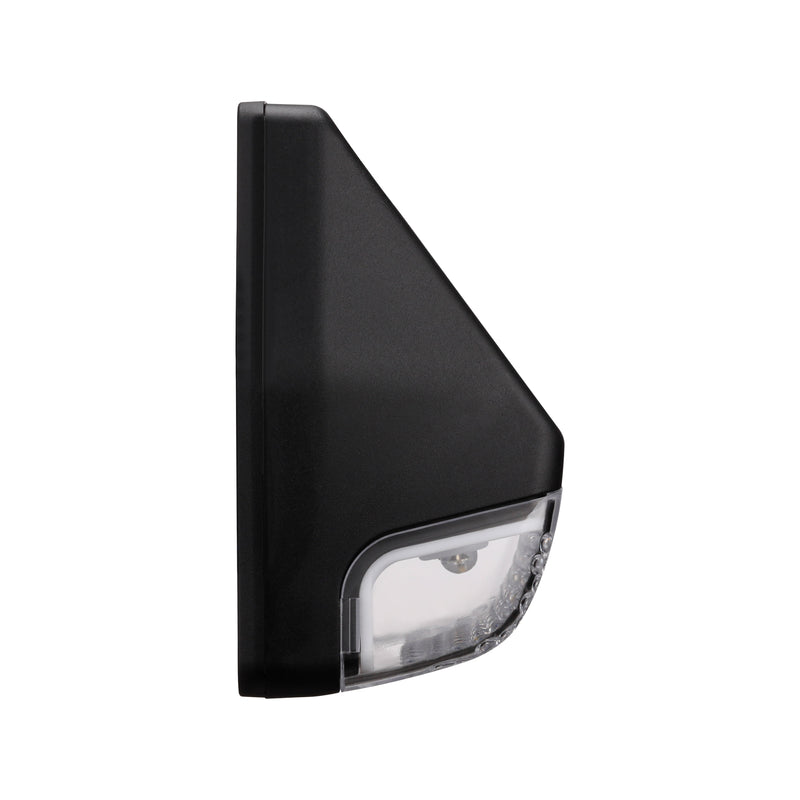 Luminex Solar Powered Mini Wall Light - Black - 4000K