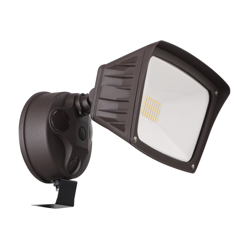 EcoLumen LED Flood Light - 28W with Photocell Included - 3000K/5000K