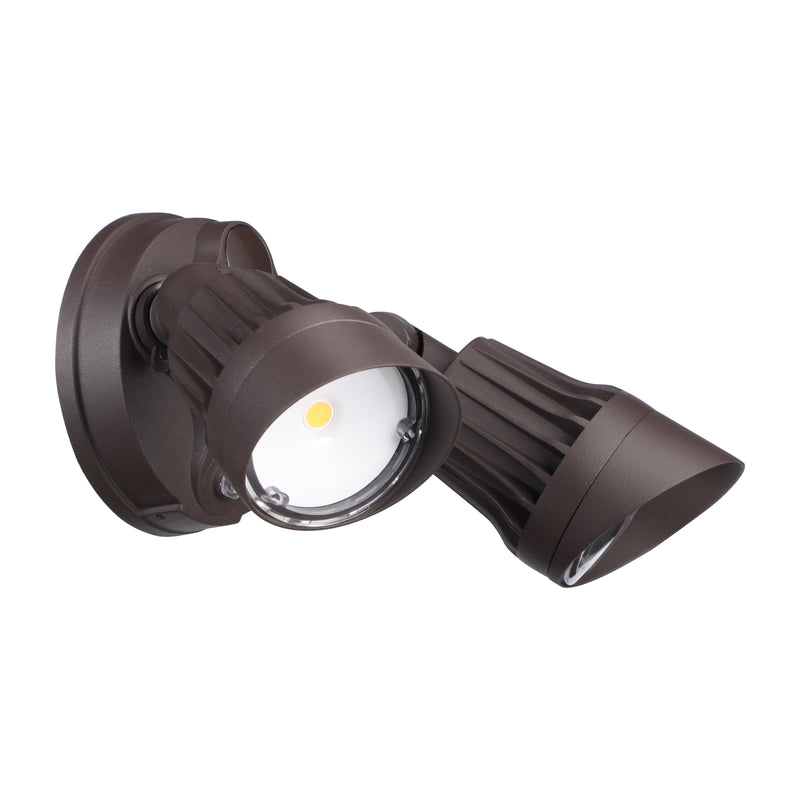 Watchman Dusk-to-Dawn 20W LED Security Lights - Brown- 3000K/5000K