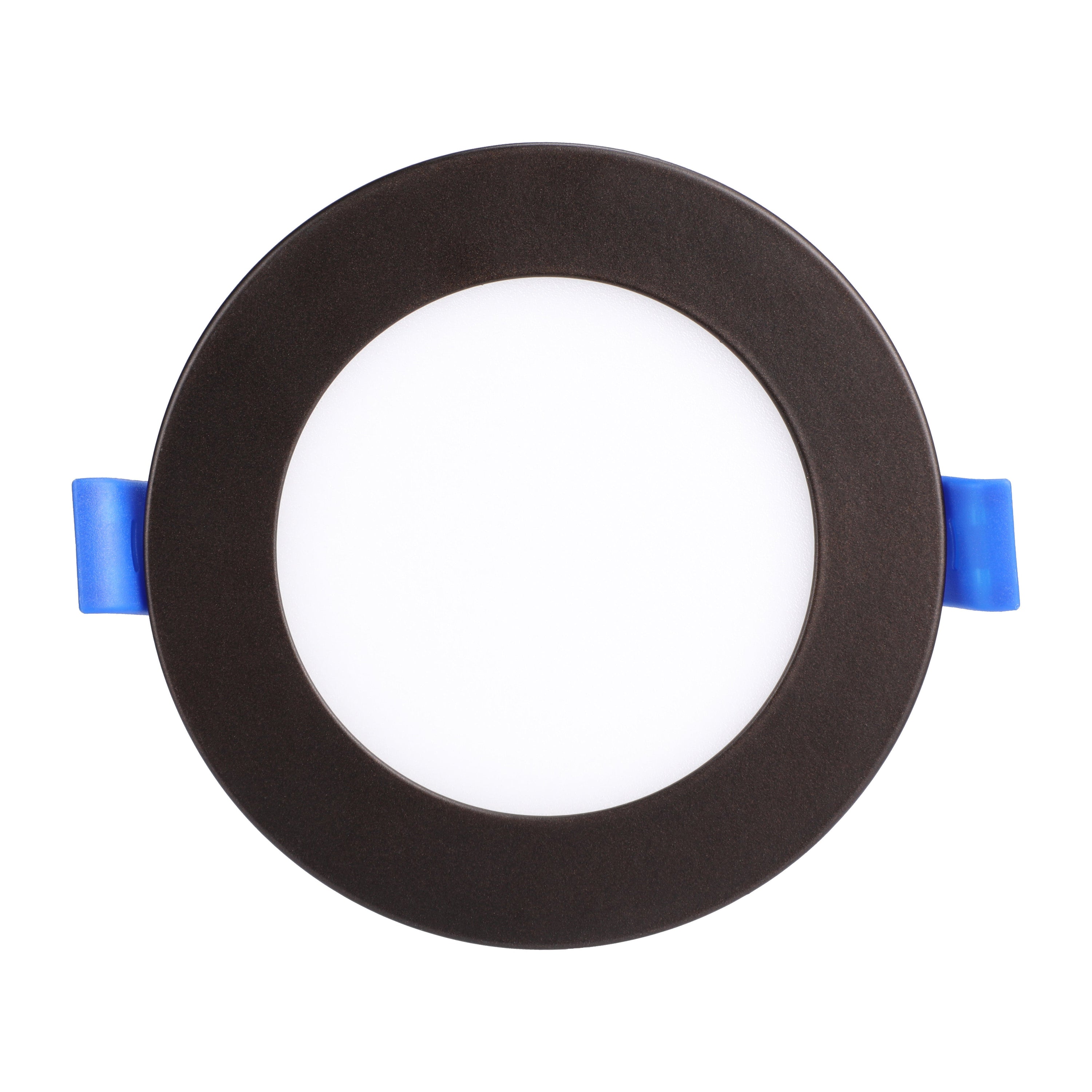 SlimPanel+ Colour 4" LED Ultra-thin Recessed Light - Oil Rubbed Bronze - 10W - Adjustable CCT