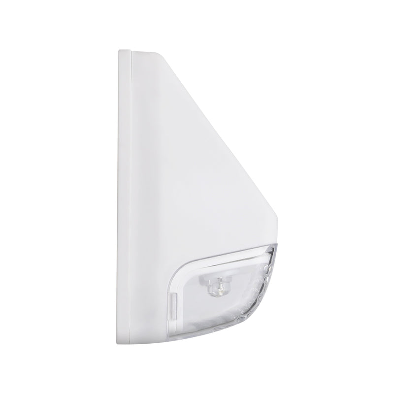 Luminex Solar Powered Mini Wall Light - White - 4000K