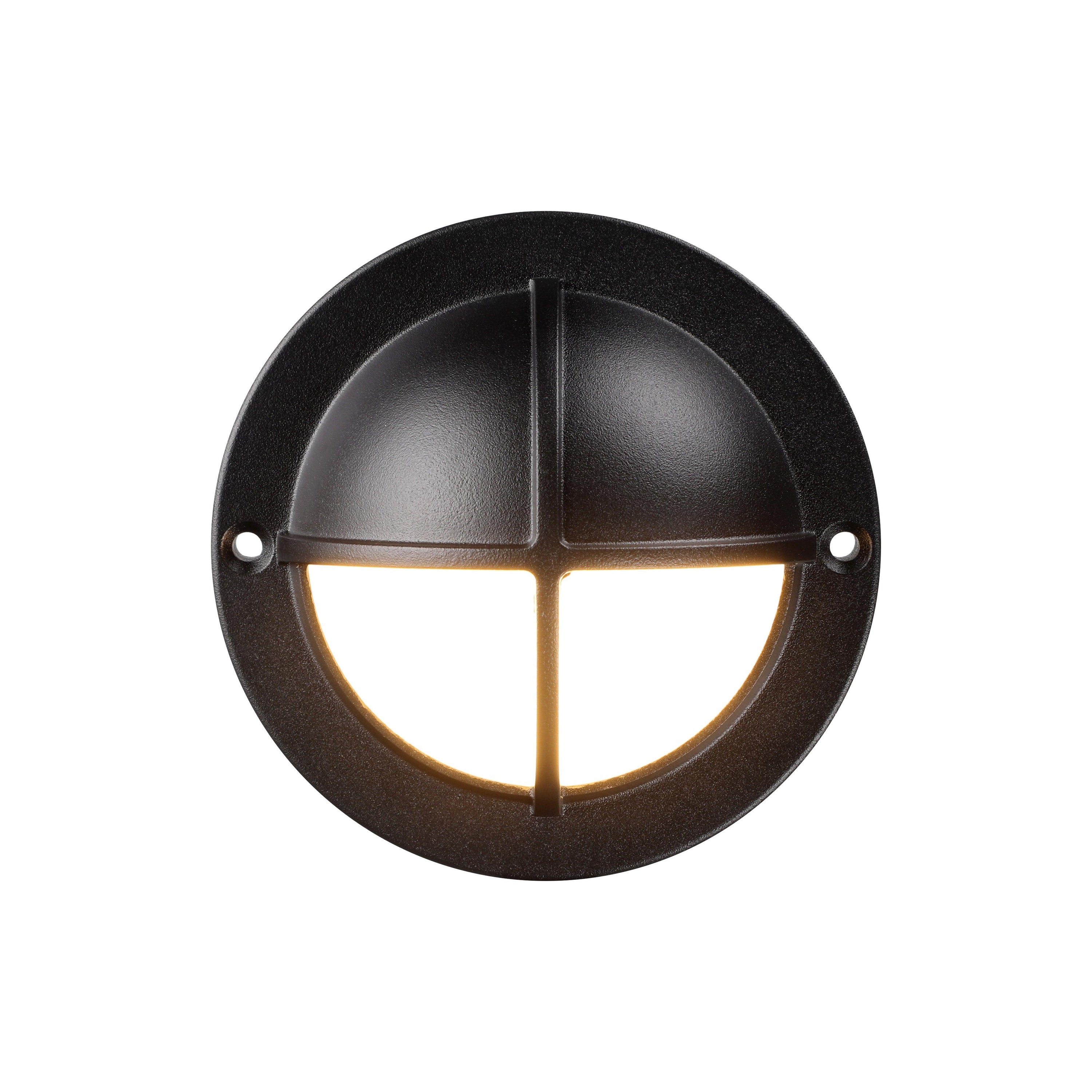 LeonLite® Quadrifoglio Deck & Rail Light - Matte Black - Adjustable Color Temperature