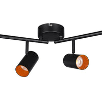 LeonLite theBeam™ Plus 4-Heads LED Ceiling Spot Lights - Black - Adjustable CCT