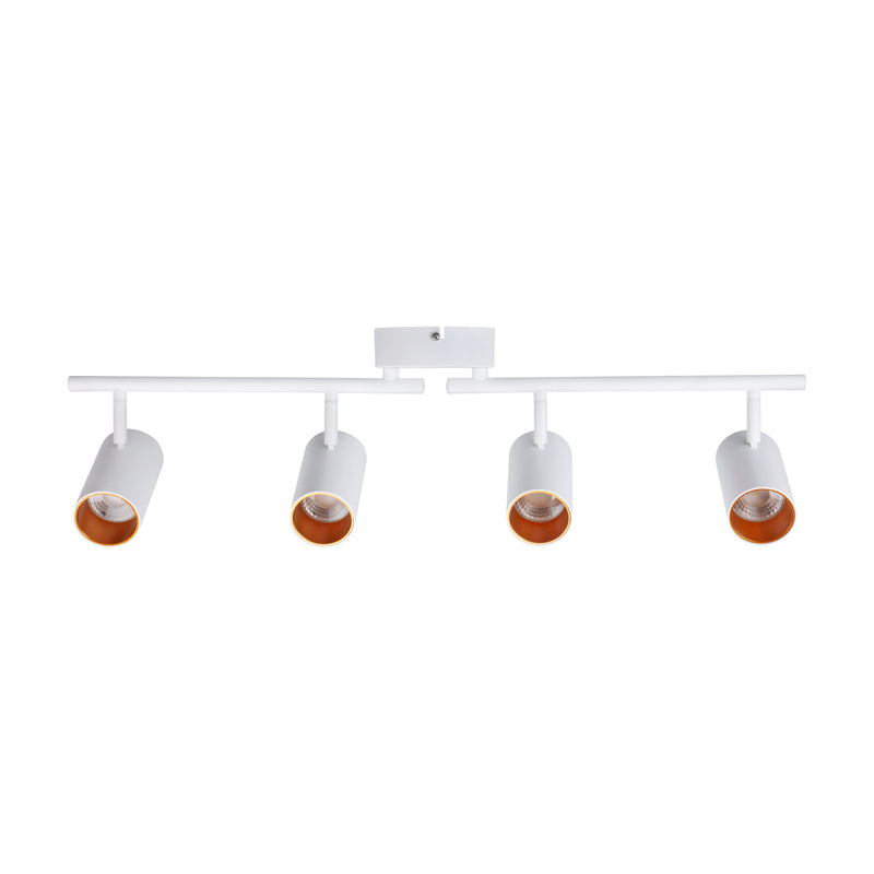 theBeam 4-Heads LED Ceiling Spot Lights - White - 3000K