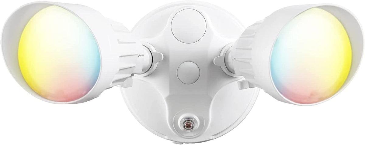 Watchman Led Light Watchman+ Dusk-to-Dawn 25W LED Security Lights - White - Adjustable CC ...