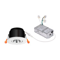 Circulex+ 3" Gimbal LED Recessed Light - White - 7W - Adjustable CCT