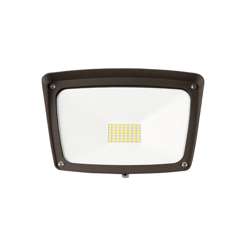 EcoLumen LED Flood Light - 28W with Photocell Included - 3000K/5000K