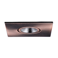 PivotSquare 3" Gimbal LED Recessed Light - Oil Rubbed Bronze - 7W - Single CCT