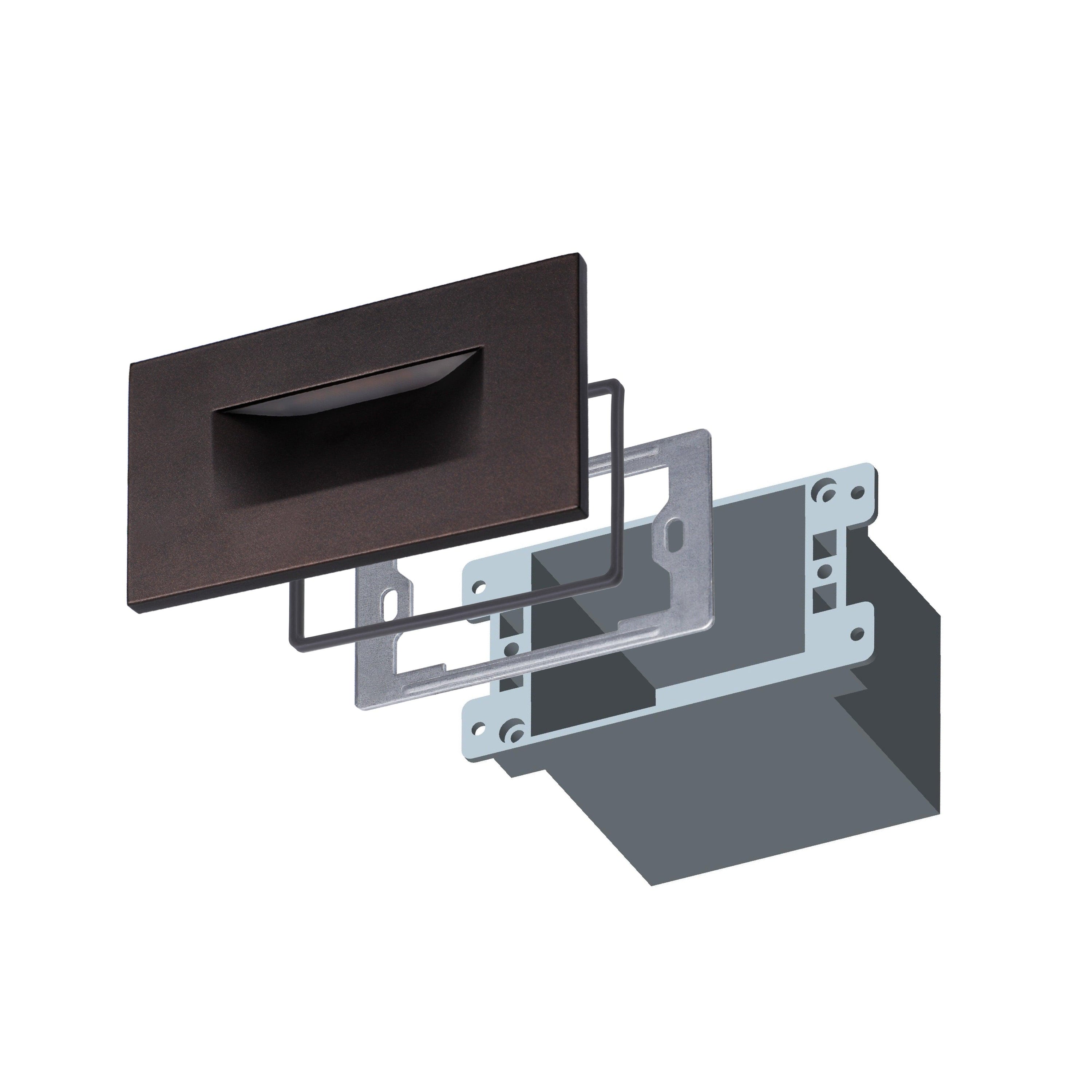LeonLite® Pro Parallel Gradience Step & Deck Light - Oil Rubbed Bronze - Adjustable Color Temperature